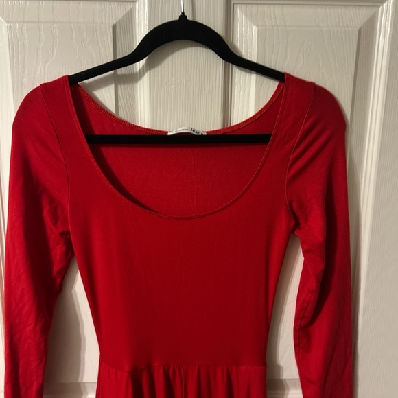 Reformation long sleeve flare midi dress - Picture 5 of 9